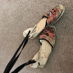 Tie Up Espadrille Sandals